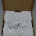 White Acrylic Card Box with Slot & Lock, DIY Large Wedding Card Boxes for Reception, Elegant Money Envelop Card Box for Party Wedding Birthday Baby Shower Graduation Table Decor