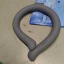 Neck Cooling Tube, Cooling Wrap for Summer, Reusable Ice Ring Neck Cooler for Heat Outdoor Sports, Outdoor Workers (Gray)