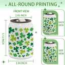 Hexagram St Patricks Day Shamrock Decorations, St Patricks Day Decor, St Patricks Day Wax Warmer, St Patricks Shamrock Decorations for Table, St. Patrick's Day Wax Melt Warmer