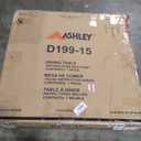 Signature Design by Ashley Berringer Dining Room Round Drop Leaf Table, Rustic Design, Seats 4, Hinged Extension Leaves, Small Space Solution, 42" W x 42" D x 30.63" H, Rustic Brown