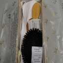 Belula 100% Boar Bristle Hair Brush Set (Medium). Soft Natural Bristles for Thin and Fine Hair. Restore Shine And Texture. Wooden Comb, Travel Bag and Spa Headband Included!