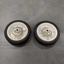 Rear Drive Wheels for Toro 105‑3036, 2‑Pack 22″ Recycler | 8″ metal gear wheel replaces 105‑3024, 105-3025; fits Toro 20013–20658