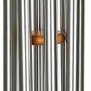 Woodstock Wind Chimes Garden Decor for Outside Outdoor Patio Decor 56" Inspirational and Memorial Sympathy Wind Chime Porch Decor Gregorian Wind Chime Baritone Deep Toned Sound Silver Wind Chimes(GBS)