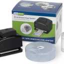 Ezy Dose Pill Suite Weekly (7-Day) Pill Organizer, Vitamin and Medicine Packaging System for Travel, Includes Sorter, Sealer, Batteries, and 200 Easy-Tear Pill Pouches, BPA Free (Clear)