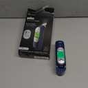 Braun ThermoScan 7+ Connect Digital Ear Thermometer - Family Care App Compatible, Age Precision Technology, Color-Coded Display, No. 1 Brand Recommended by Pediatricians (Black/Blue/Grey)