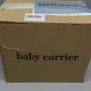 Baby Carrier Newborn to Toddler with Hip Seat, Multifunction Baby Hip, 4-in-1 Ergonomic Infant Carrier (Ergonomic M Position) Adjustable & Removable Baby Holder Carrier for 0-36 Months (Grey)