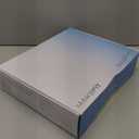 MakeFit Dual Handheld Shower Head Combo, 2-in-1 Rain Shower Heads System 8 Inch Rainfall Shower Head and 10 Modes High Pressure Hand Held Showerhead with Built-in Power Wash (Black)