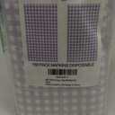 HEIPINIUYE 50 Pieces 3-ply Striped Paper Napkins Light Purple and White Guest Towels Disposable Hand Towels for Bathroom Wedding Birthday Baby Shower Dinner Napkins Disposable