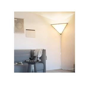 Corner Light with Switch, Ceiling Corner Lights for Living Room, Plug in Ceiling Light for Dark Area, Lamp for Bedroom, Kids Room, Triangle Shape