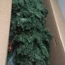 8 FT Corner Artificial Christmas Tree with 1137 Branch Tips and 360 Warm White LED Lights