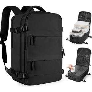 coofay Vacuum Backpack Travel with Pump Vacpack Travel Backpack with Vacuum System Mochila de Viaje Compresion al Vacio Easyvacpack Airbag Backpacks for Traveling Carry on Luggage