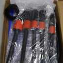 Tornado Air Cleaning Gun with Rubber Guard and Brass, 8-12 Bar High Pressure Air Blow Gun with 2 Set Adjustable Air Flow Nozzle, Vortex Air Cleaning Tool for Quickly Blasts Dirt and Dust from Surface