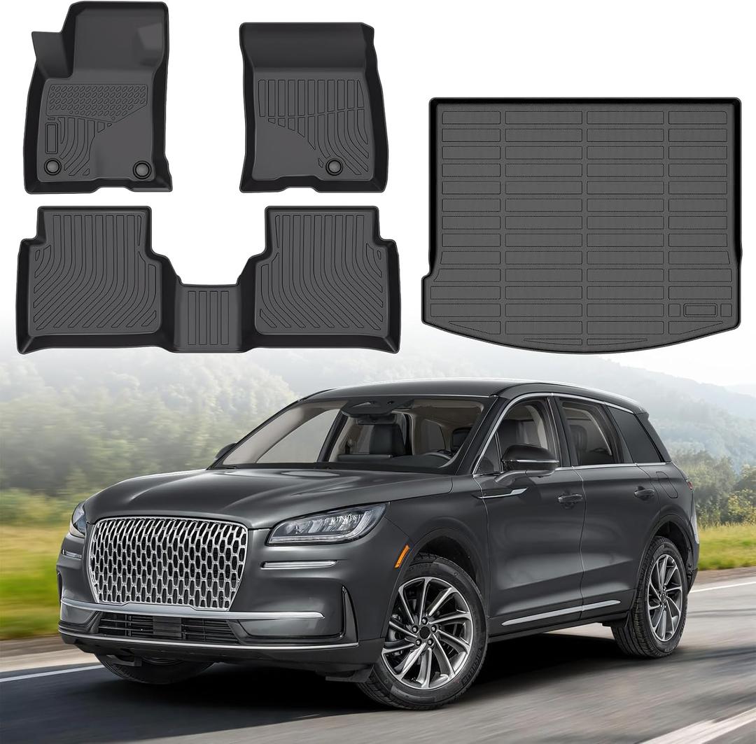 Floor Mats for Lincoln Corsair 2026 2025 2024-2020 (NOT for Hybrid)