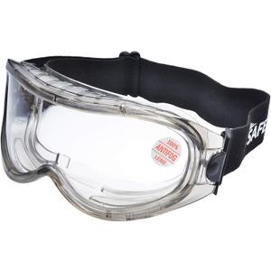 SAFEYEAR ANSI Z87 & EN 166 Anti Fog Safety Goggles Over Glasses for Men Women Anti-Scratch Work Goggles Eye Protection (Grey)