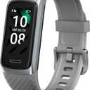 OCTANDRA Active 2 VeryFit Fitness Tracker Heart Rate SpO2 Blood Oxygen Saturation Sleep Monitor 1.05" Screen Activity Step Counter Pedometer IP68 Waterproof Smart Watches for Men Women (ID155) (Grey)