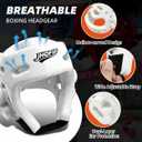 Martial Arts Karate Protective Sparring Gear Package Deal/Gift Adjustable Adult & Youth Headgear, Gloves & Kicks for MMA, Taekwondo, Boxing Training L