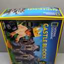 National Geographic Jumbo Cardboard Building Blocks 45-Pc. Extra-Thick Cardboard Bricks for Kids, Build a Castle Play House, Indoor Playhouse, Large Building Blocks, Kids Giant Blocks