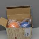 YongnKids 4Pcs 3D Puzzle Maze Ball Brain Teaser Puzzles Maze Game for Kids Adult, Fidget Toy for Motor Skills and Coordination,Kids Autism ADHD Calming Focus Stress Relief Toy (Blue,orange,green,red)