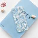 NITITOP for iPhone 14 Pro Max Case Clear Sea Animal - White Shell