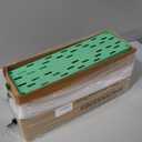 SPACEKEEPER Slim Rolling Storage Cart 4 Tier Bathroom Organizer Utility Cart Mobile Shelving Unit Tower Rack for Kitchen, Laundry Room, Bathroom, Narrow Places, Green