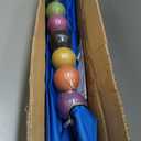 SpeedArmis 8 Players Croquet Set with 32In Regulation | 28In Standard Size Rubber Wood Mallets, Colored PE Ball, Wickets, 21In End Stakes - Lawn Backyard Game Kit for Teens/Adults/Family, Medium, Small