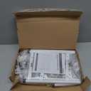 Tajsoon Expandable Shoe Rack for Closet 4 Tier, 29-41 Adjustable & Stackable Shoe Shelf Storage, Metal Shoe Rack Organizer for Front Door Entrance, Closet, Garage, Entryway, White