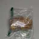 PATIKIL 5.9ft Chandelier Chain Cord Cover, 2 Pcs Velvet Cloth Fabric Chain Sleeve Decorative Cord Covers for Chandelier Wires Swing Cable, Zipper Style, Gold