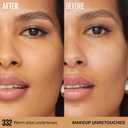 Maybelline Super Stay Lumi-Matte Foundation, Lightweight and Buildable Full Coverage Foundation Makeup For Up To 30HR Wear, 332, 1 Count