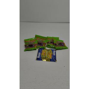 HARIBO Gummi Candy, Twin Snakes Sweet & Sour Gummy Candy, 8.3 Ounce Resealable Share Size Stand Up Bag, Soft & Chewy Snacks, Assorted Fruity Flavors - 4 Pack 09/2026 and Ruger Vanilla Austrian Wafers - 2 Pack Jul 25 2026