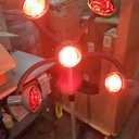 5 Head Infrared Heat Lamp Salon Hair Steamer 750W Hair Dryer Color Processor Spa Barber Adjustable Temperature Equipment with Rolling Wheels Bulbs