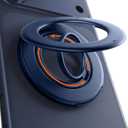 TORRAS 2025 Flagship Magnetic Phone Grip Ring Holder Kickstand [2-Sided Magnetic] [360 Rotation] Fit for MagSafe Accessories for iPhone 17 16 15 14 13 12 11 Samsung, Google, Blue