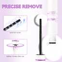 GAQQI Lash Glue Remover for Lash Clusters, Eyelash Remover for DIY Home Use, Gentle Formula for Sensitive Eyes, Quick & Deep Dissolving Adhesive, 5ml