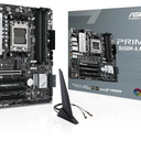 ASUS Prime B650M-A AX II AMD B650 AM5 Ryzen™ Desktop 9000 8000 & 7000 Micro-ATX mATX Motherboard, DDR5, PCIe 5.0 M.2, 2.5Gb LAN, Wi-Fi 6, DisplayPort, HDMI®, USB 3.2, USB 3.2 Type-C®, BIOS Flashback™