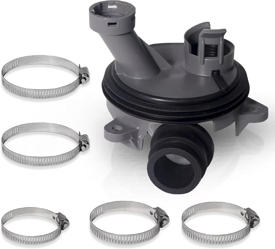 AZ4U Upgraded WD00X25260 WD18X21678 WD19X25259 WD19X25278 Dishwasher Diverter Valve Kit Compatible with GE, Whirlpool, Kenmore, Maytag, Amana, Dishwasher Diverter Wash Pump XDF300PGN0WW XDF300PSN0SS