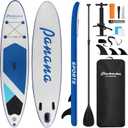 Panana Inflatable Stand Up Paddle Board, 10'x31 x6 SUP with Premium Paddle Board Accessories Kit, Anti-Slip EVA Deck for Adults Youth of All Skill Levels