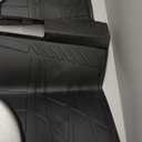 KIWI MASTER Floor Mats for 2022-2026 Polaris Ranger SP 570/ Crew Accessories, Custom Fit All Weather UTV Mats, Heavy Duty TPE Floor Liners, Front Row, Black