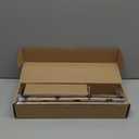 Brass Curtain Rods for Windows 30-88 Inch Adjustable Heavy Duty Metal,1 Inch Pipe Decorative Modern Rustic Blackout Drapery Rods with Twisted Cage Finials (Antique Bronze)