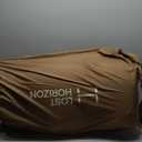 Lost Horizon Air & Foam Camping Mattress, Self-Inflating Sleeping Pad, 4.5" Thick, with Air Pump, Queen