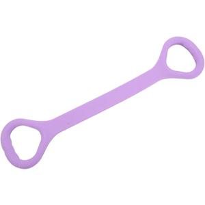 Chest Exerciser Yoga Fitness Resistance Band TPE 8 Word Chest Expander Rope Muscle Training Sports Workout Elastic Bands Fitness Equipment Stretchers (Purple)