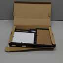 WARM&LOVE 6 Picture Frame, 4x6 & 4x4 Six Folding Hinged Photo Frames, Rustic Wood Desk Family Photo Collage Stand Vertical on Tabletop for Birthday Family Lover Gift (Black)