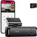 AM100 5G WiFi Dash Cam Front, 4K Dash Cam for Cars with ADAS, Free 64GB SD Card Voice Control, G-Sensor Built-in GPS, WDR 24H Parking Mode, Night Vision Loop Recording, Easy to Install