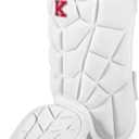 KRUI Baseball Leg Guard, Batter's Leg Guard Softball and Baseball Shin and Foot Guard with Adjustable Straps, Size: Adult