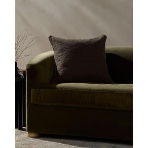 Loloi Jeremiah Brent Leroy Collection PJBR0004 Brown 22'' x 22'' Cover Only Pillow, Pack of 2