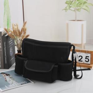 belupai Car Handbag Holder,Large Capacity PU Car Organizer,Suede Leather Between Seats Car Handbag Holder for Purse Document Phone, Car Organizer(Black)