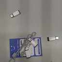 Lightning to USB C Adapter 4 Pack - Fast Charging & Data Transfer USB Type C to Lightning Charger Connector Compatible with iPhone 15/16/17 Pro Max/Plus, Samsung, Pixel - (Not for Headphones/OTG) (White)