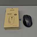 TECKNET Wireless Mouse Rechargeable,Mouse for Laptop Computer,2.4G USB Computer Mice Wireless,6 Button 6400 DPI Ergonomic Silent Mice,Portable Cordless Travel Mice-Wide Compatibility