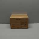 2 Pack Trash Bag Holder with Bamboo Lid, Stackable Trashbag Dispenser, Extra Large Garbage Bag Holder for Kitchen Laundry Room Under Sink Organization and Storage