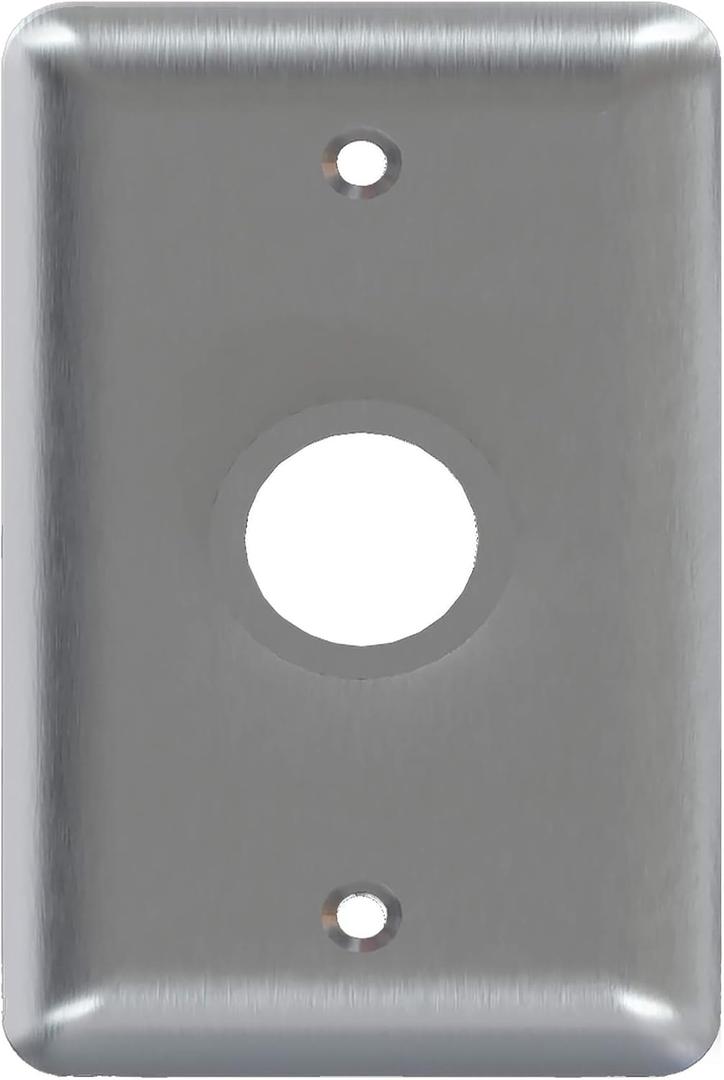 HEATGENE 2401 Wall Plates Brushed - Compatible with HEATGENE Towel Warmers(Model: HG-R64135, HG-R64136, HG-R64137 Series, and HG-R6441 Series and HG-R64170 Series)
