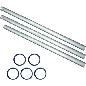 Fotoconic 118" / 3m Metal Tube Crossbar for Electric Motorized, Manual Studio Roller Background Support System, 10Ft