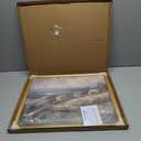 Art Shoppe Framed Print Wall Art, Vintage Wall Dcor for Living Room, Bedroom, Office, High-Resolution Image on Premium Art Paper, 3/4" Frame with Plexiglass Front, Ready to Hang, 17"x21" (Brown Foals)